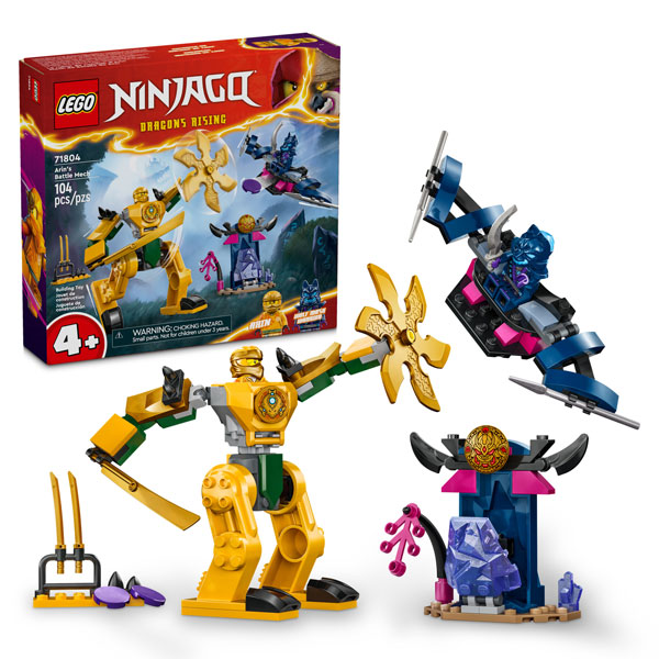 Đồ Chơi Lắp Ráp Chiến Giáp Của Arin - Arin's Battle Mech - Lego Ninjago 71804 (104 Mảnh Ghép)