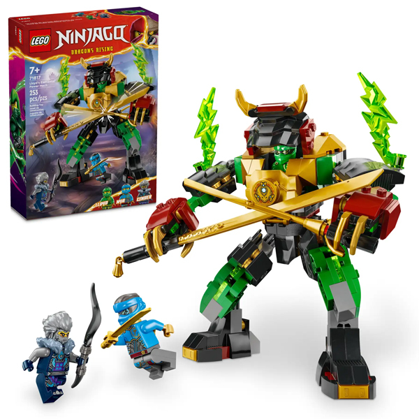 Đồ Chơi Lắp Ráp Chiến Giáp Quyền Năng Của Lloyd - Lloyd's Elemental Power Mech - Lego Ninjago 71817 (253 Mảnh Ghép)