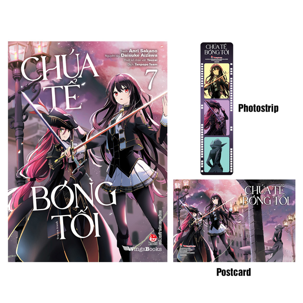 [Manga] Chúa Tể Bóng Tối - Tập 7 - Tặng Kèm Postcard + Photostrip