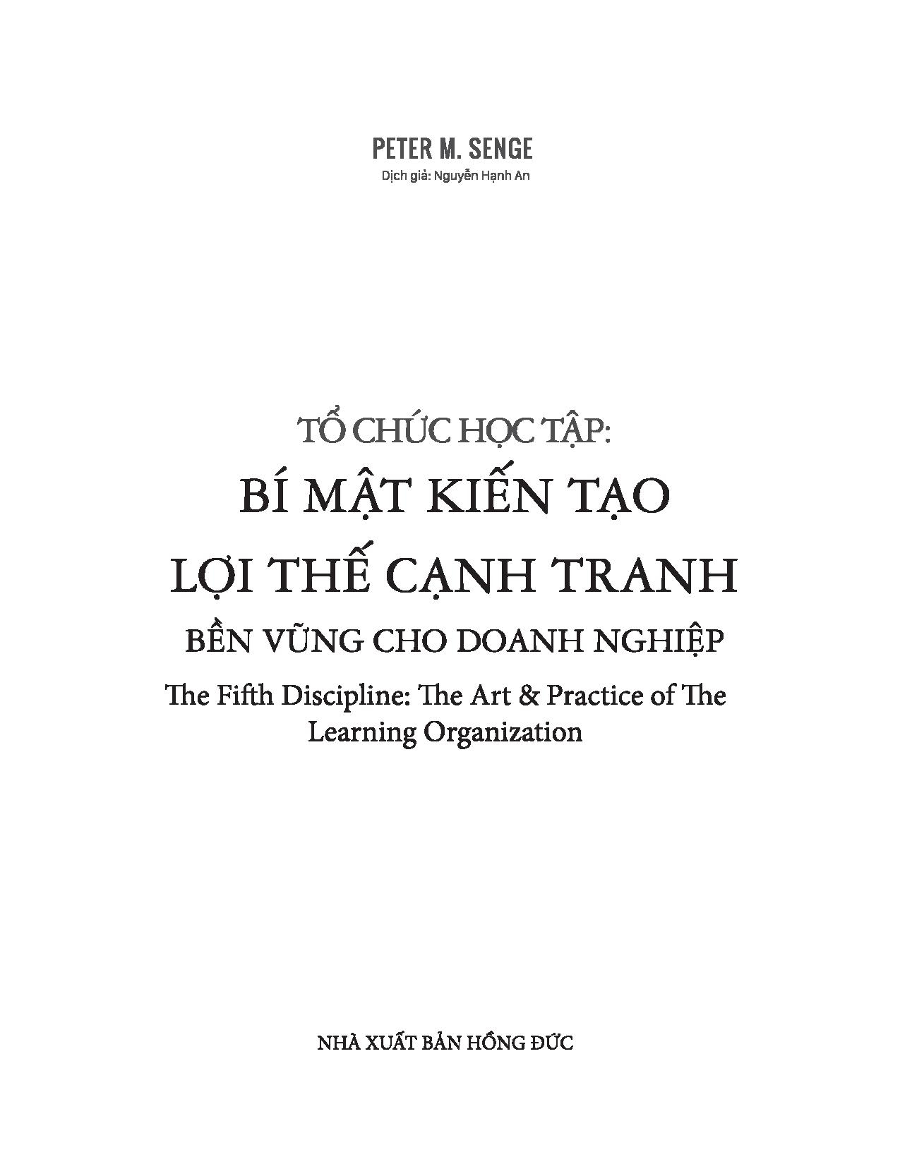 Tổ Chức Học Tập - Bí Mật Kiến Tạo Lợi Thế Cạnh Tranh Bền Vững Cho Doanh Nghiệp PDF Tổ Chức Học Tập - Bí Mật Kiến Tạo Lợi Thế Cạnh Tranh Bền Vững Cho Doanh Nghiệp PDF