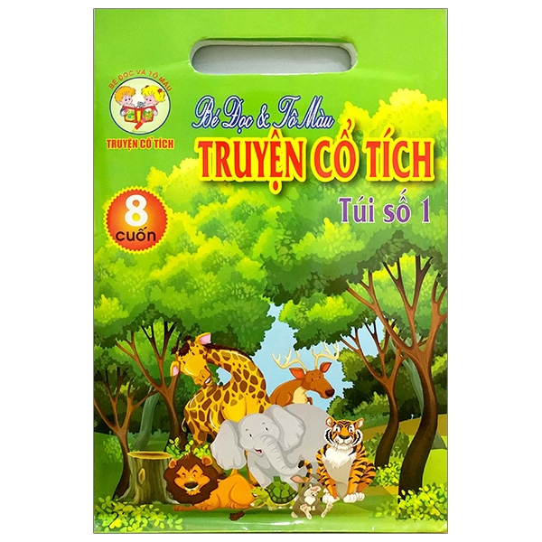 Bé Đọc & Tô Màu Truyện Cổ Tích - Túi Số 1 (Bộ 8 Cuốn)