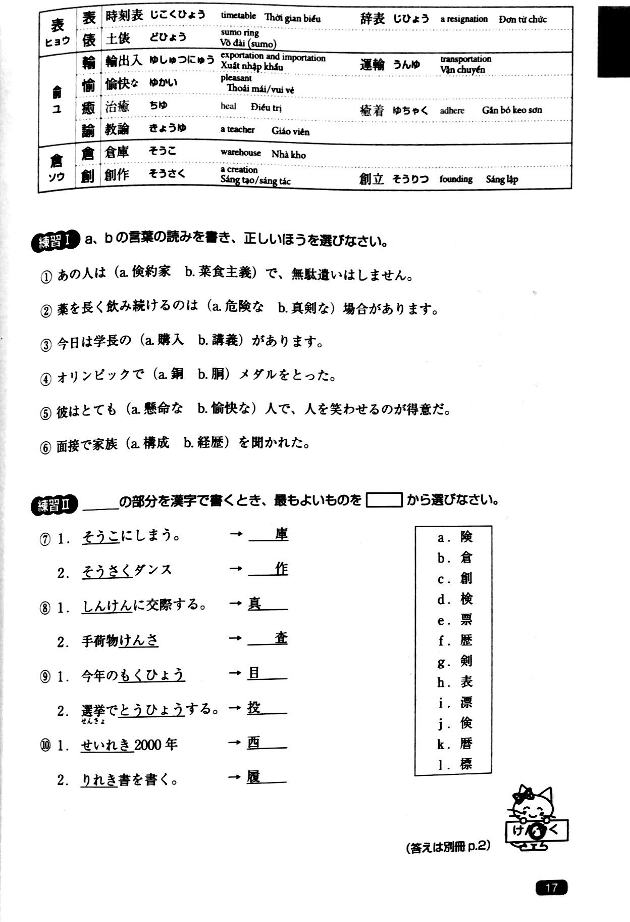 Luyện Thi Năng Lực Nhật Ngữ N1 – Hán Tự PDF