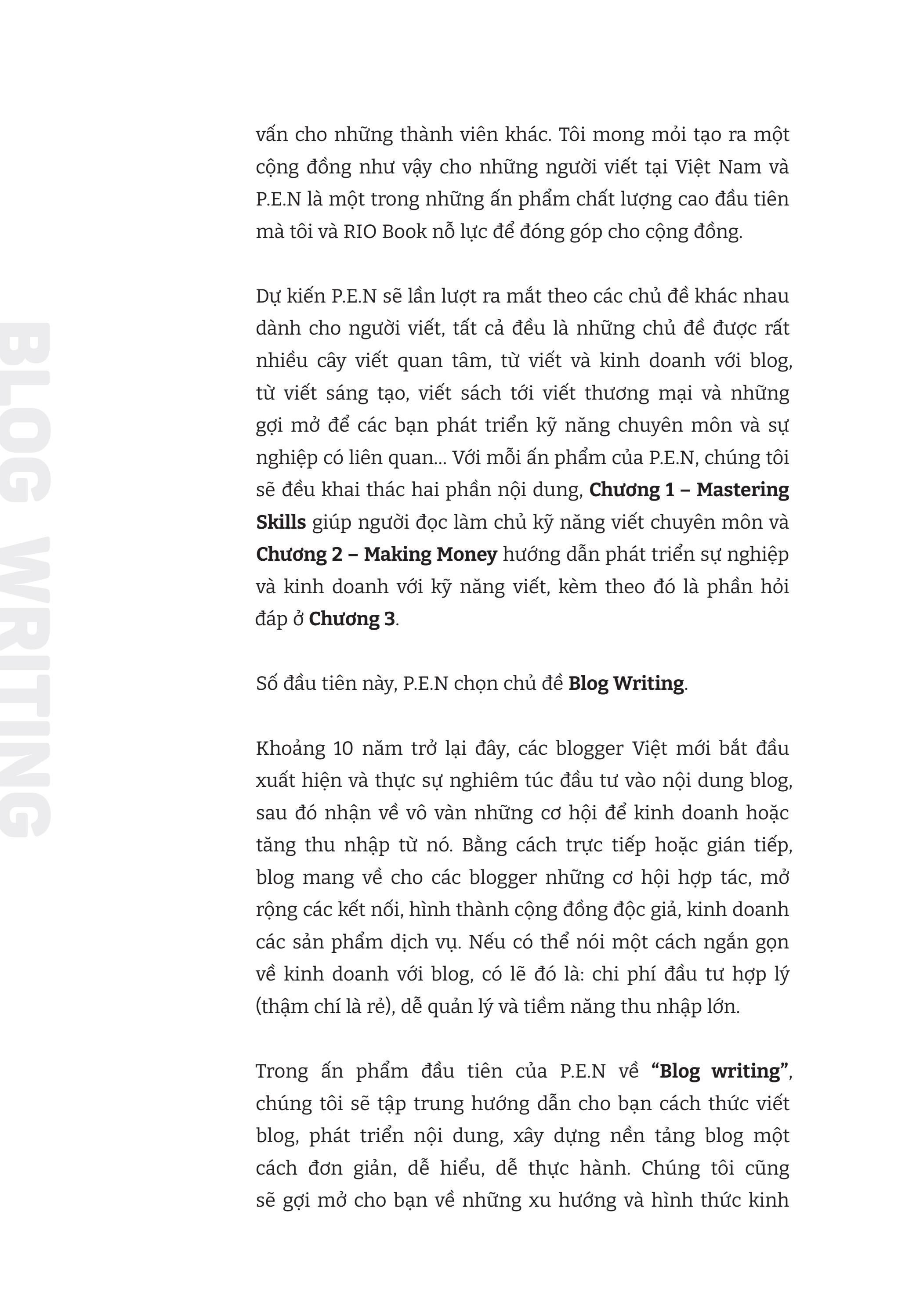 Blog Writing - Sống Với Nghề Viết Blog PDF Blog Writing - Sống Với Nghề Viết Blog PDF