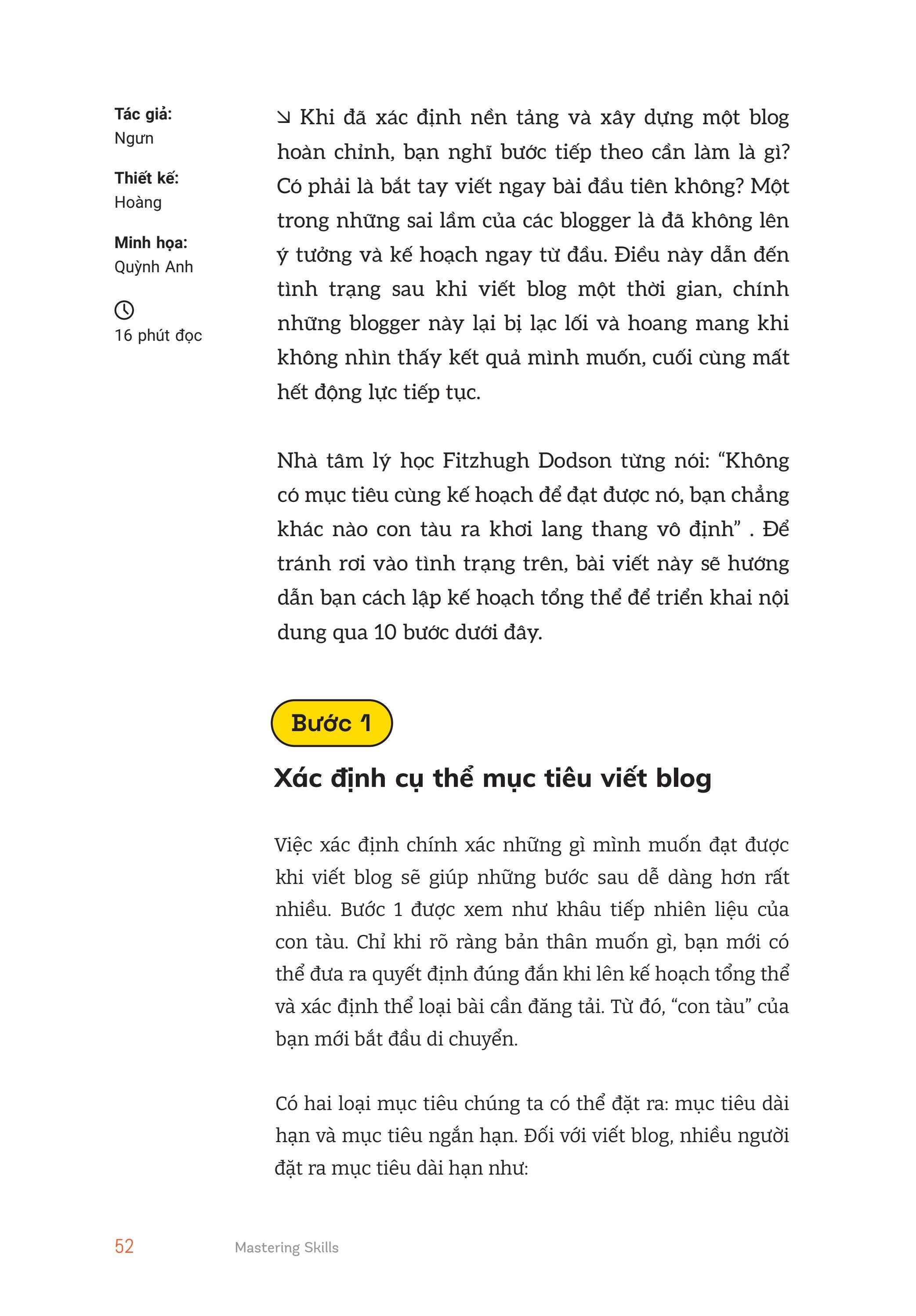 Blog Writing - Sống Với Nghề Viết Blog PDF Blog Writing - Sống Với Nghề Viết Blog PDF