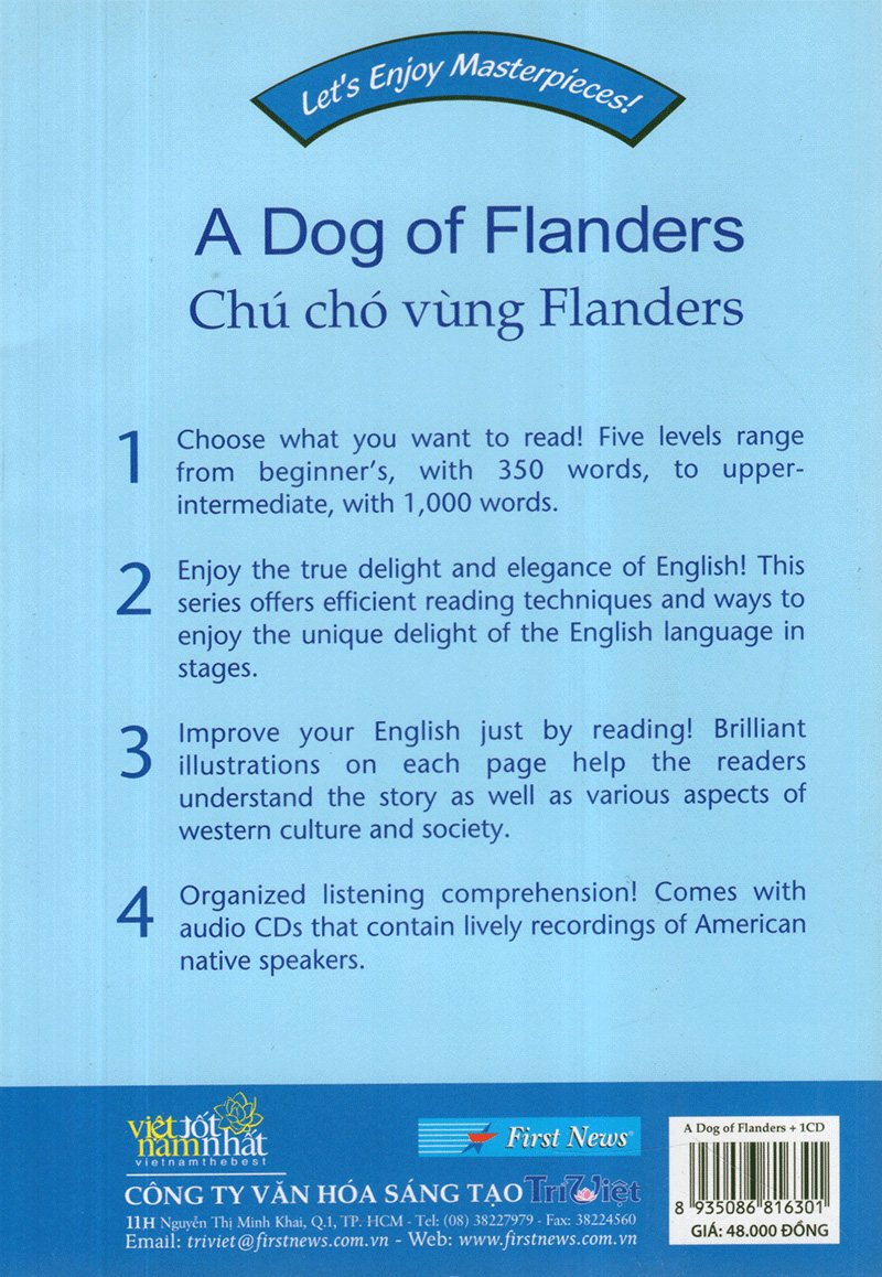Let's Enjoy Masterpieces - A Dog Of Flanders - Chú Chó Vùng Flanders CD PDF Let's Enjoy Masterpieces - A Dog Of Flanders - Chú Chó Vùng Flanders CD PDF