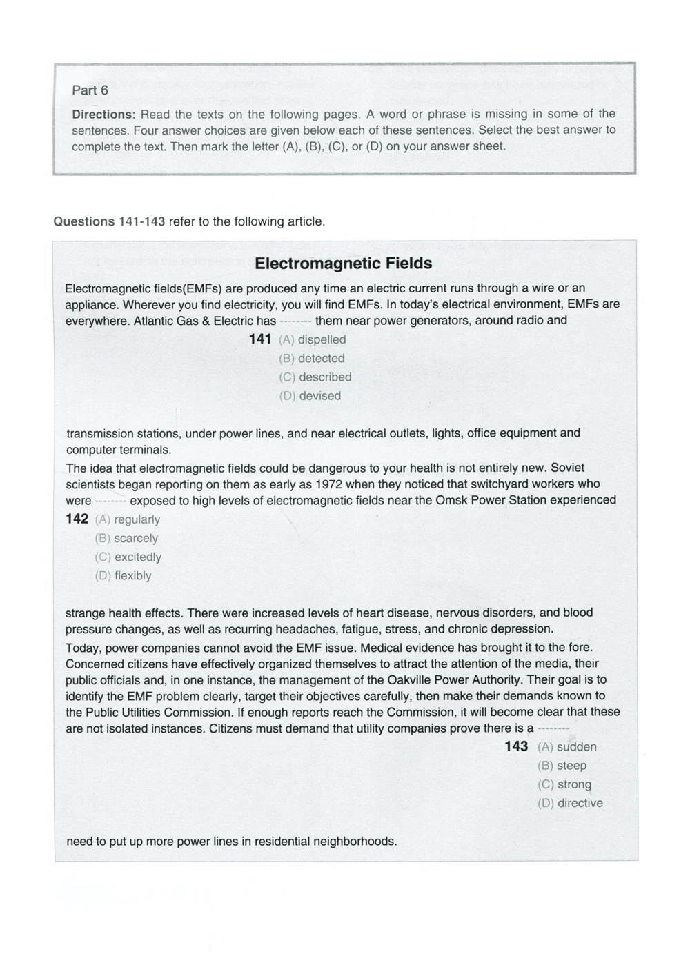 Bộ New TOEIC Actual Test Part 5,6 Không CD PDF Bộ New TOEIC Actual Test Part 5,6 Không CD PDF